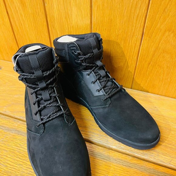 TIMBERLAND MEN'S GRAYDON MID LIGHTWEIGHT SNEAKER CHUKKA BOOT BLACK NUBUCK A1ZRR - Picture 3 of 12